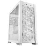 Asus TUF Gaming GT302 ARGB Case w/ Glass Window, E-ATX, 4x ARGB Fans, Interchangeable Side Panel, USB-C, Asus BTF Compatible, White - Image 2