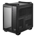 Asus TUF Gaming GT502 Case w/ Front & Side Glass Window, ATX, Dual Chamber, Modular Design, LED Control Button, USB-C, Carry Handles, Black - Image 5
