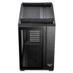 Asus TUF Gaming GT502 Case w/ Front & Side Glass Window, ATX, Dual Chamber, Modular Design, LED Control Button, USB-C, Carry Handles, Black - Image 6