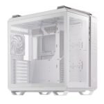 Asus TUF Gaming GT502 Plus Case w/ Front & Side Glass Windows, ATX, Dual Chamber, Modular Design, 4x ARGB Fans & Lighting Hub, USB-C, Carry Handles, White - Image 4