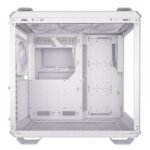Asus TUF Gaming GT502 Plus Case w/ Front & Side Glass Windows, ATX, Dual Chamber, Modular Design, 4x ARGB Fans & Lighting Hub, USB-C, Carry Handles, White - Image 6