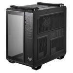 Asus TUF Gaming GT502 Plus Case w/ Front & Side Glass Windows, ATX, Dual Chamber, Modular Design, 4x ARGB Fans & Lighting Hub, USB-C, Carry Handles, Black - Image 3