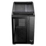 Asus TUF Gaming GT502 Plus Case w/ Front & Side Glass Windows, ATX, Dual Chamber, Modular Design, 4x ARGB Fans & Lighting Hub, USB-C, Carry Handles, Black - Image 4