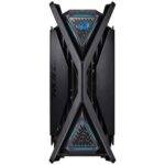 Asus ROG Hyperion GR701 BTF Gaming Case w/ Glass Windows, E-ATX, 4 Fans, Dual 420mm Radiator Support, USB-C (60W FC), Fan Hub & Lighting Panel, Advanced BTF Design, Black