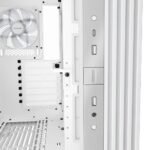 Be Quiet! Light Base 600 DX ARGB Gaming Case w/ Glass Front & Side, ATX, Invertible, 1.33M ARGB Strip & Controller, USB-C, Asus BTF Compatible, White - Image 4