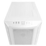 Be Quiet! Shadow Base 800 FX RGB Gaming Case w/ Glass Window, E-ATX, ARGB Front Strips & Controller, 4x ARGB Fans & Hub, Mesh Airflow, USB-C, White - Image 2
