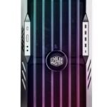 Cooler Master HAF 700 EVO Gaming Case w/ Glass Side, E-ATX, Multi Chamber, 5x ARGB Fans, ARGB Fan Hub, Front LCD Display, USB-C, Black - Image 3