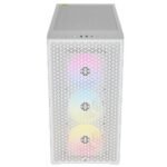 Corsair 3000D RGB Airflow Gaming Case w/ Glass Window, ATX, 3x AR120 RGB Fans, GPU Cooling, 4-Slot GPU Support, High-Airflow Front, White - Image 5