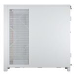 Corsair FRAME 5000D RS Modular Gaming Case w/ Glass Side, E-ATX, 4x ARGB Fans, InfiniRail Fan Mounting, USB-C, ARGB Strip, Asus BTF Compatible, White - Image 4