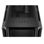 Corsair 5000T Gaming Case w/ Glass Side, E-ATX, No Fans, USB-C, Asus BTF Compatible, Black - Image 4