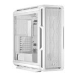 Corsair 5000T Gaming Case w/ Glass Side, E-ATX, No Fans, USB-C, Asus BTF Compatible, White - Image 3