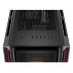 Corsair iCUE LINK 5000T LX RGB Gaming Case w/ Glass Side, E-ATX, 3x RGB Fans & iCUE LINK Hub, RGB Light Strips, USB-C, Asus BTF Compatible, Black - Image 6