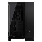 Corsair 6500X RGB iCUE Link Dual Chamber Gaming Case w/ Glass Side & Front, ATX, 3x RGB Fans, Mesh Panels, USB-C, Asus BTF Compatible, Black - Image 2