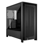 Corsair FRAME 4000D Modular Gaming Case w/ Glass Side, E-ATX, No Fans, InfiniRail Fan Mounting, USB-C, Asus BTF Compatible, Black - Image 6