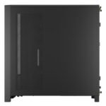 Corsair FRAME 4000D Modular Gaming Case w/ Glass Side, E-ATX, No Fans, InfiniRail Fan Mounting, USB-C, Asus BTF Compatible, Black - Image 3