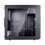 Fractal Design Focus G (Black) Gaming Case w/ Clear Window, ATX, 2 White LED Fans, Kensington Bracket, Filtered Front, Top & Base Air Intakes - Image 5