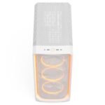 Fractal Design Meshify 3 Ambience Pro RGB (White TG Clear) Gaming Case w/ Clear Window, E-ATX, Mesh Front, 3x RGB Fans, Adjust Pro Hub, USB-C 20Gbps - Image 3