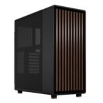 Fractal Design North Charcoal Black (Black Solid) Case, ATX, Fine Mesh Side, 2 Fans, USB-C, Walnut Front - Image 7