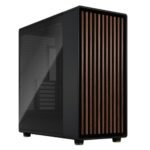 Fractal Design North XL Charcoal Black (TG Dark) Case w/ Dark Tint Glass Window, E-ATX, 3 PWM Fans, USB-C, Walnut Front - Image 6