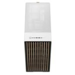 Fractal Design North XL RC Chalk White (TG Clear) Case w/ Clear Glass Window, ATX, 3 PWM Fans, USB-C, Oak Front, Reverse Connector/Asus BTF Compatible - Image 3