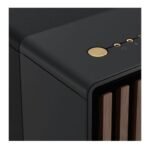 Fractal Design North Charcoal Black (Black Solid) Case, ATX, Fine Mesh Side, 2 Fans, USB-C, Walnut Front - Image 6