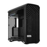 Fractal Design Torrent (Light TG) Gaming Case w/ Light Tint Glass Windows, E-ATX, 5 Fans, Fan Hub, RGB Strip on PSU Shroud, Front Grille, USB-C