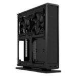 Fractal Design Ridge (Black) SFF Console-Type Case, Mini ITX, Requires SFX/SFX-L PSU, 2 Fans, PCIe 4.0 Riser Card, USB-C, Horizontal/Vertical Orientation - Image 5