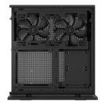 Fractal Design Ridge (Black) SFF Console-Type Case, Mini ITX, Requires SFX/SFX-L PSU, 2 Fans, PCIe 4.0 Riser Card, USB-C, Horizontal/Vertical Orientation - Image 6