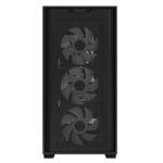 Asus A21 Plus ARGB Gaming Case w/ Glass Window, Micro ATX, 4x ARGB Fans, 380mm GPU & 360mm Radiator Support, Asus BTF Compatible, Black - Image 2