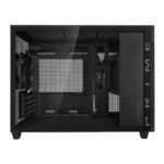 Asus Prime AP201 Gaming Case w/ Tempered Glass Window, Micro ATX, USB-C, Tool-free Panels, 338mm GPU & 360mm Radiator Support, Black - Image 3
