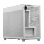 Asus Prime AP201 Gaming Case, Micro ATX, Quasi-Filter Mesh, USB-C, Tool-free Panels, 338mm GPU & 360mm Radiator Support, White - Image 3