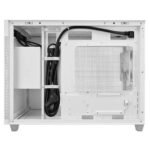 Asus Prime AP201 Gaming Case, Micro ATX, Quasi-Filter Mesh, USB-C, Tool-free Panels, 338mm GPU & 360mm Radiator Support, White - Image 4