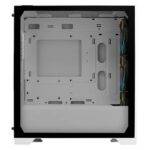 Cooler Master Elite 301 Gaming Case w/ Glass Side, Micro ATX, 3x ARGB Fans, PSU Shroud, Intake Grill, USB-C, White - Image 4