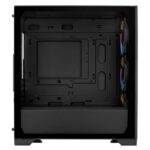 Cooler Master Elite 301 Gaming Case w/ Glass Side, Micro ATX, 3x ARGB Fans, PSU Shroud, Intake Grill, USB-C, Black - Image 4