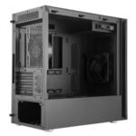 Cooler Master Silencio S400 Gaming Case w/ Steel Sides, Micro ATX, 2x Silencio Fans, Sound Dampening, Card Reader, Black - Image 5