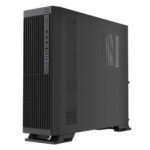 Vida Commerce Micro ATX SFF Desktop Office Case with a 300W PSU, High Airflow, Card Reader, USB-C, Black - Image 3
