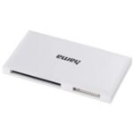 Hama External USB 3.0 Multi-Card Reader, SD/microSD/CF/MS, White, USB Powered