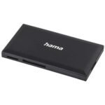 Hama External USB 3.0 Multi-Card Reader, SD/microSD/CF/MS, Black, USB Powered - Image 3