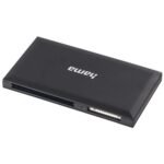 Hama External USB 3.0 Multi-Card Reader, SD/microSD/CF/MS, Black, USB Powered