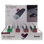 Hama External USB 2.0 Card Reader x24 Multipack, SD/microSD, Various Colours, Display Case - Image 5