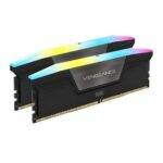 Corsair Vengeance RGB 32GB Kit (2 x 16GB), DDR5, 6400MHz (PC5-51200), CL32, 1.4V, XMP 3.0, PMIC, Black, DIMM Memory - Image 2