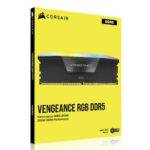 Corsair Vengeance RGB 32GB Kit (2 x 16GB), DDR5, 6400MHz (PC5-51200), CL32, 1.4V, XMP 3.0, PMIC, Black, DIMM Memory