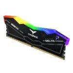 Team T-Force Delta RGB 32GB Kit (2 x 16GB), DDR5, 6400MHz (PC5-51200), CL40, ECC, AMD EXPO & XMP 3.0, PMIC, DIMM Memory, Black - Image 2