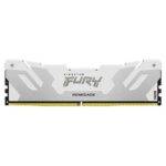 Kingston Fury Renegade 64GB Kit (2 x 32GB), DDR5, 6400MHz, CL32, 1.4V, ECC, XMP 3.0, PMIC, DIMM Memory, White/Silver - Image 2
