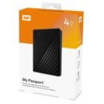 WD 4TB My Passport External Hard Drive, 2.5", USB 3.2 Gen1, Hardware Encryption, Backup Software, Black - Image 4