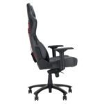 Asus ROG Chariot X (Wide) RGB Gaming Chair, Racing-Car Style, Premium PU Leather, Memory-Foam Lumbar, 4D Armrests, 155° Recline,  Tilt & Class 4 Gas Lift, Grey - Image 2
