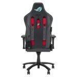 Asus ROG Chariot X (Wide) RGB Gaming Chair, Racing-Car Style, Premium PU Leather, Memory-Foam Lumbar, 4D Armrests, 155° Recline,  Tilt & Class 4 Gas Lift, Grey - Image 4