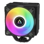 Arctic Freezer 36 A-RGB Heatsink & Fan, Intel & AMD, Direct Touch, 2x P12 PWM PST ARGB Fans, Fluid Dynamic Bearing, Black