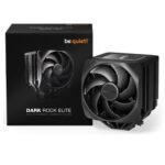 Be Quiet! BK037 Dark Rock Elite Heatsink & Fan, Intel/AMD, 2 Silent Wings Fans, Speed Switch, ARGB Top Cover, 280W TDP - Image 5