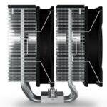 Be Quiet! BK041 Pure Rock Pro 3 Silver Heatsink & Fan, Intel & AMD Sockets, 2x Pure Wings 3 Fans, 6 High-Performance Heatpipes, 250W TDP - Image 4